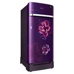 Samsung 198 L 4 Star Inverter Direct-Cool Single Door Refrigerator (Camellia Purple)